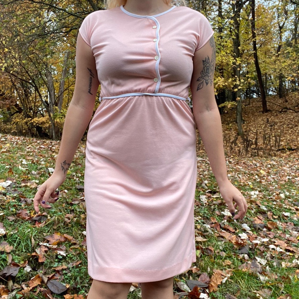 Vintage Peach 1960’s Dress